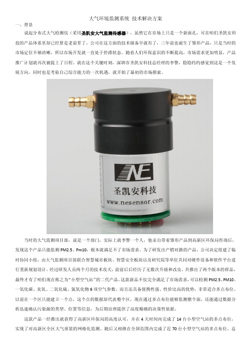 大气环境监测方案