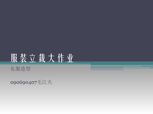 090690407毛江天  大作业PPT