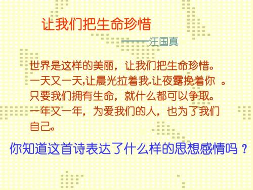 多彩的生命世界(共21张PPT)