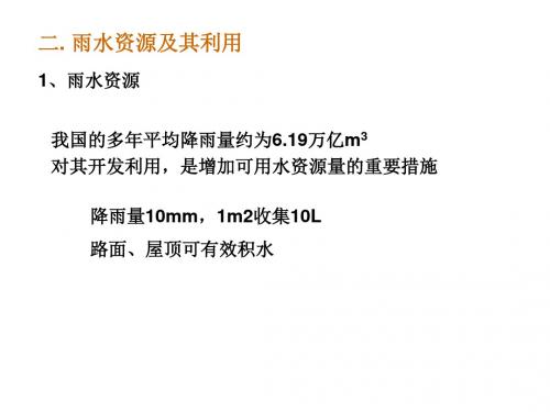 水资源及需水量优秀课件.ppt