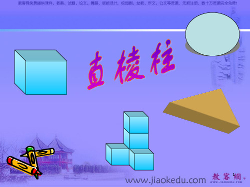 [中考数学课件]中考数学直棱柱PPT课件