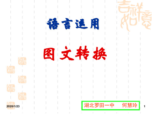 高考复习图文转换PPT13[优秀课件资料]