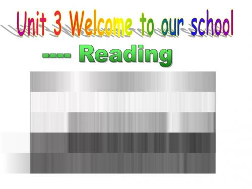 牛津译林版7A Unit3 Reading (共26张PPT)