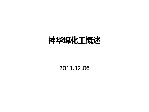 神华煤制油