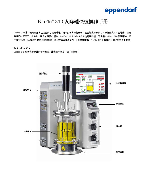 B310中文快速使用手册-发酵