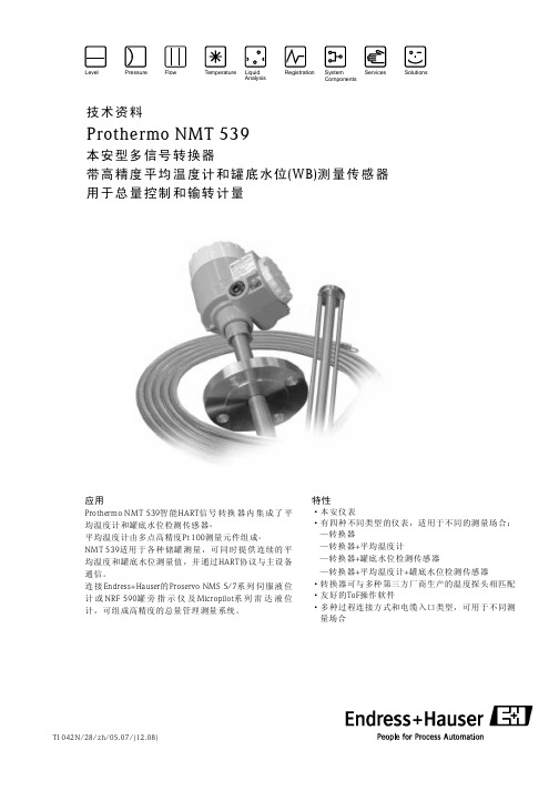 NMT539温度计