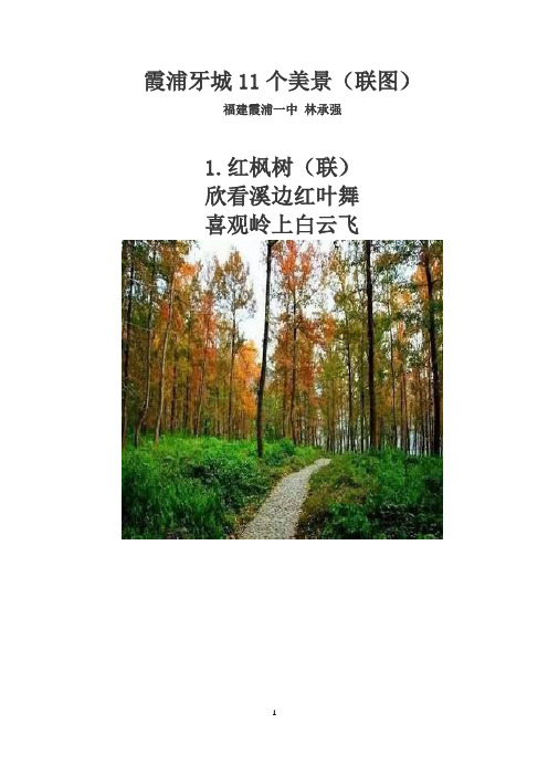 霞浦牙城11个美景(联图)