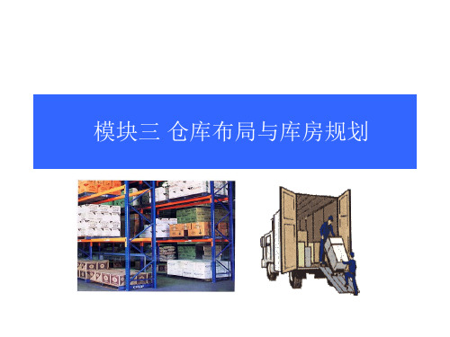 模块3仓库布局与库房规划管理-3.6库房分区与货位编号规划PPT.