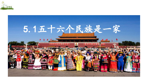 人民版九年级道德与法治上册 6.1五十六个民族是一家(共53张PPT)