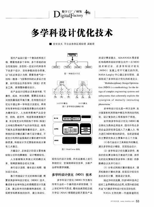 多学科设计优化技术