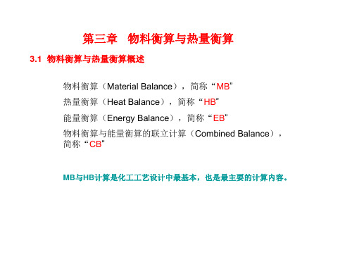 化工设计概论(3-1)