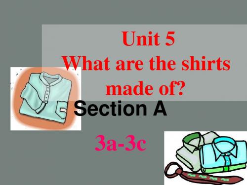 [学海风暴]2016届人教版九年级课件Unit5SectionA3a-3c