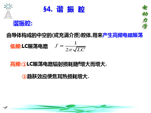 电动力学4-4谐振腔分解