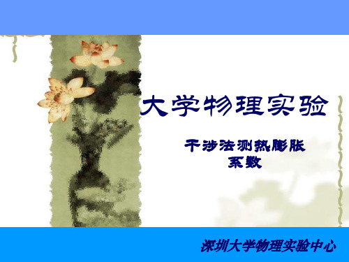 大学物理试验深圳大学物理试验教学示范中心