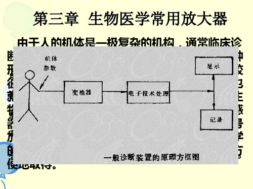 生物医学常用放大器