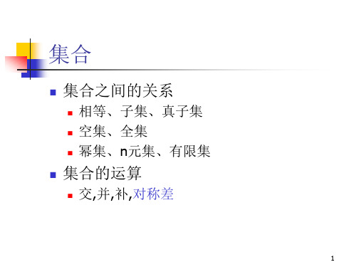离散数学：第2讲  集合恒等式
