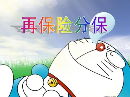 再保险分保课件