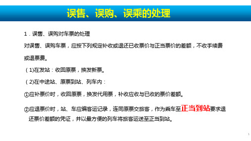 误售误购误乘的处理