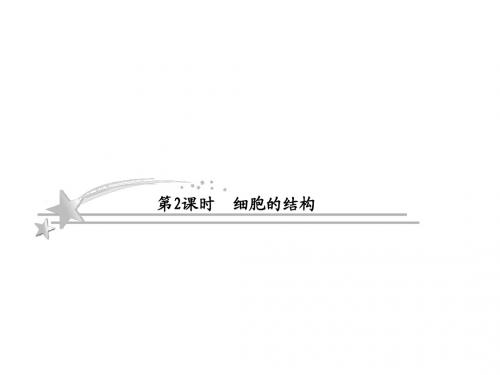 2013高考生物(苏教版)二轮复习课件 1-3-2 细胞的结构