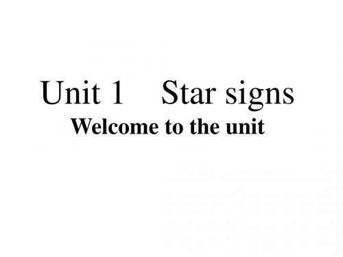 9A Unit 1 (Welcome to the unit)2