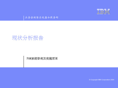 企业资产现状分析ppt课件