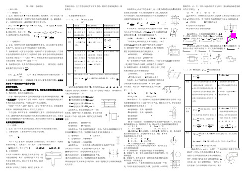 高三一轮复习：电磁感应总结