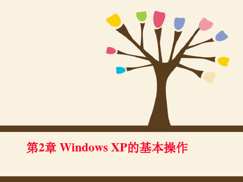 第2章 Windows XP的基本操作