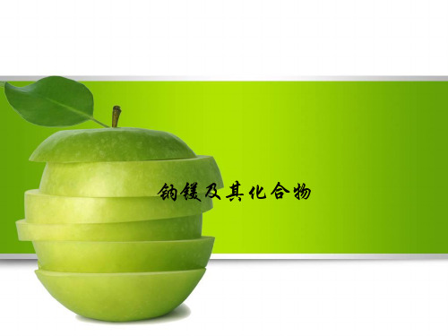 钠镁及其化合物