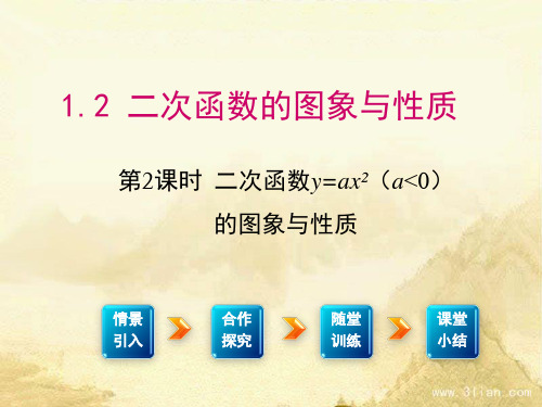 1.2 第2课时 二次函数y=ax2(a＜0)的图象与性质