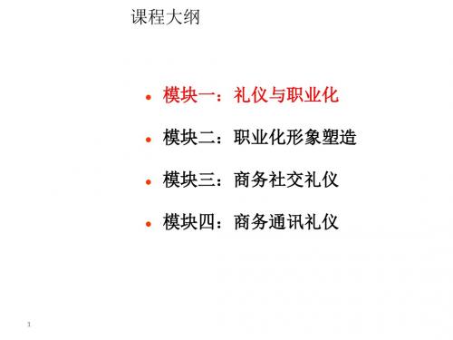 新员工商务礼仪岗前培训