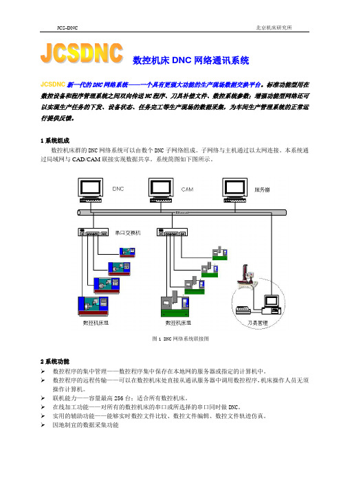 数控机床DNC网络通讯系统
