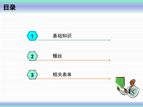 螺丝的基础知识介绍ppt课件.pptx