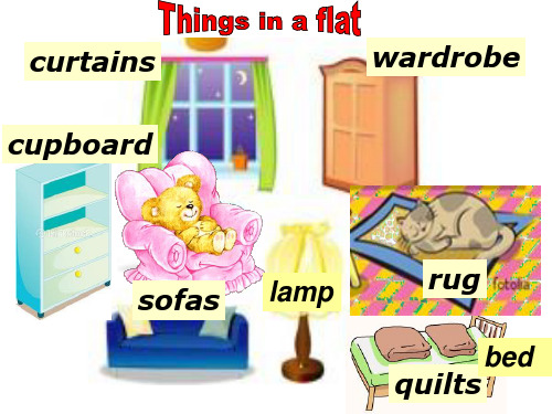 上海版牛津初中英语课件Thingsinaflat
