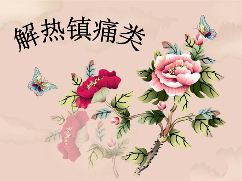 药品介绍7 解热镇痛药