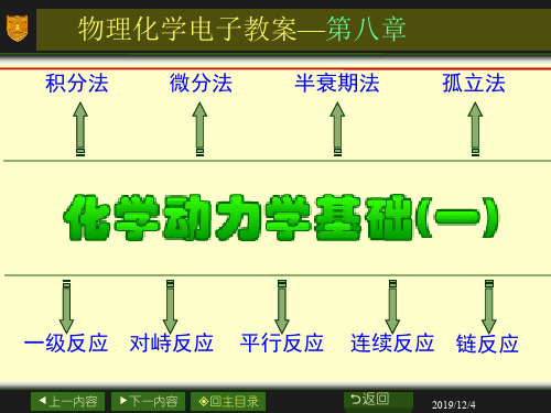 物理化学电子教案第八章