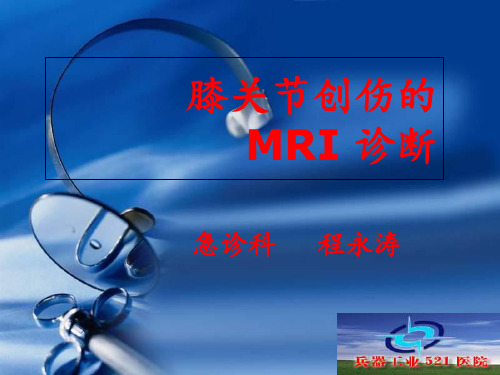 膝关节MRI诊断  ppt课件