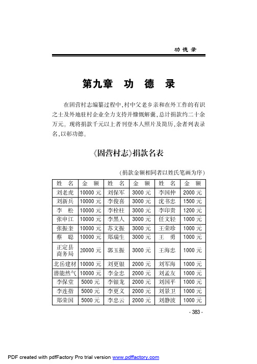 固营村志9