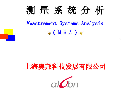 MSA[1]控 制 计 划