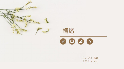 认识你的情绪ppt