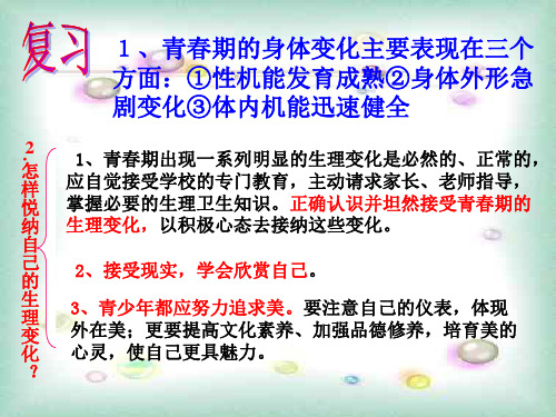 思想品德：11.2《消除心里烦恼 快乐成长》教学课件 (鲁教版七年级下)