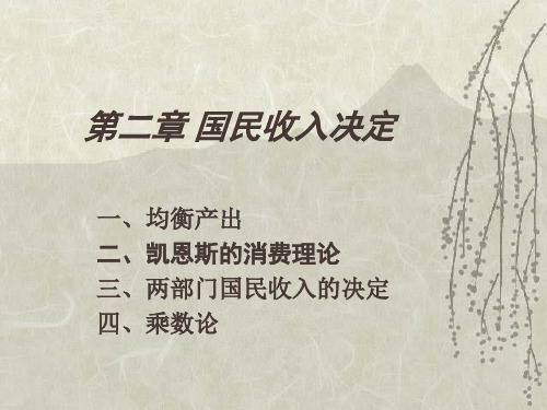 宏观经济学第十一章