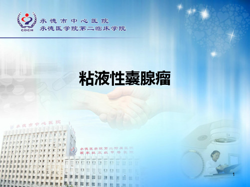 卵巢粘液性囊腺瘤PPT课件