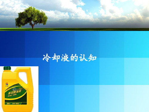 冷却液的认知PPT课件
