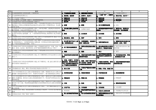 【多选题118题】2014年公务员社会主义核心价值观模拟考试题