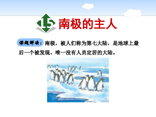 《南极的主人》-PPT标准课件