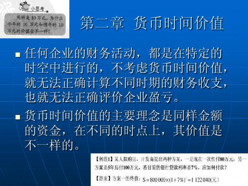 二章_货币时间价值