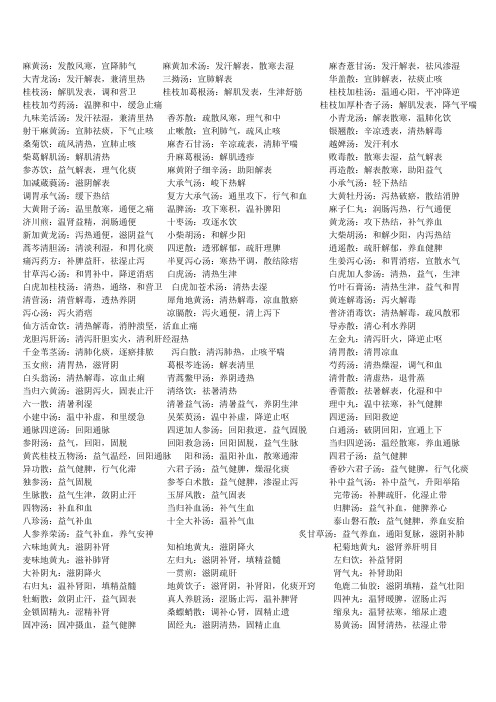 麻黄汤