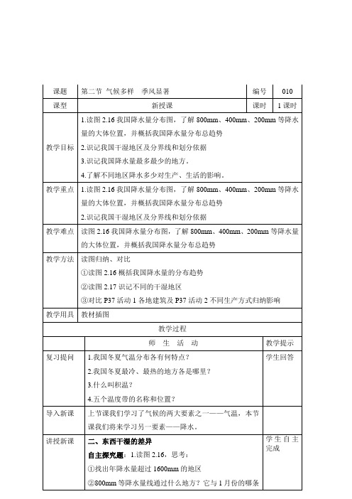 2.2中国的气候2