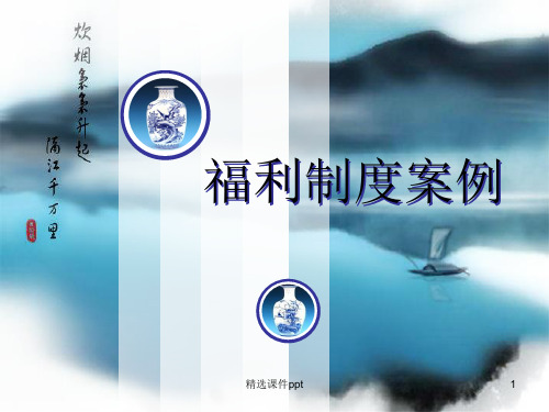 宝洁薪酬福利制度ppt课件