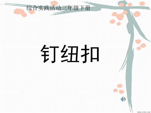 钉纽扣-PPT课件